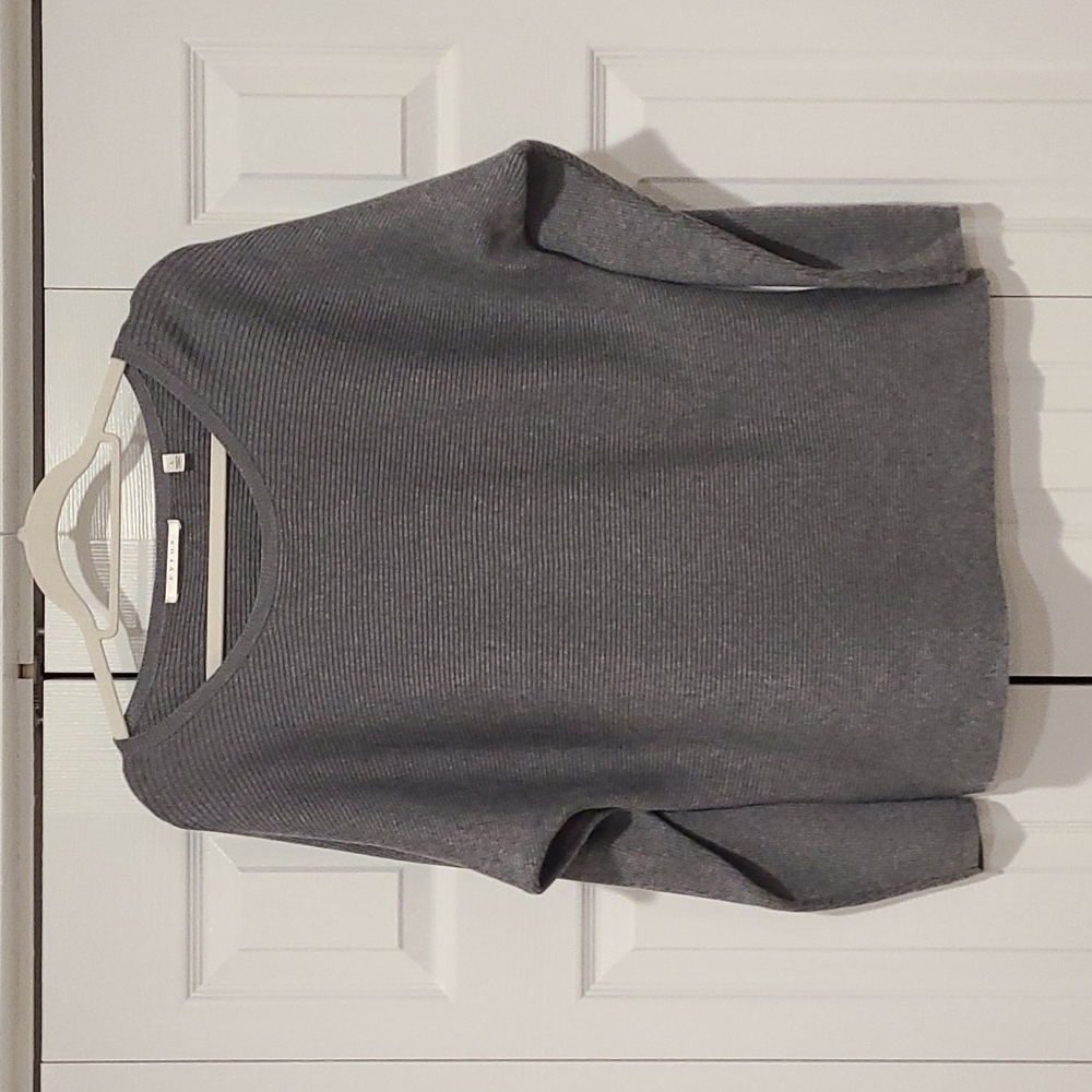 NWOT Gray Textured Sweater